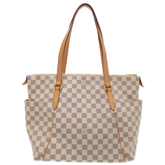 Louis Vuitton Handbags - Louis Vuitton Damier Totally Azur Tote White Bag